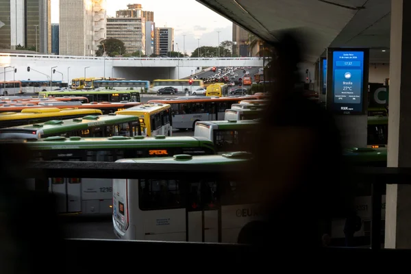 passageiros, ônibus, transporte
