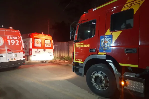 Idosa esquece cigarro acesso, dorme e fica ferida durante incêndio