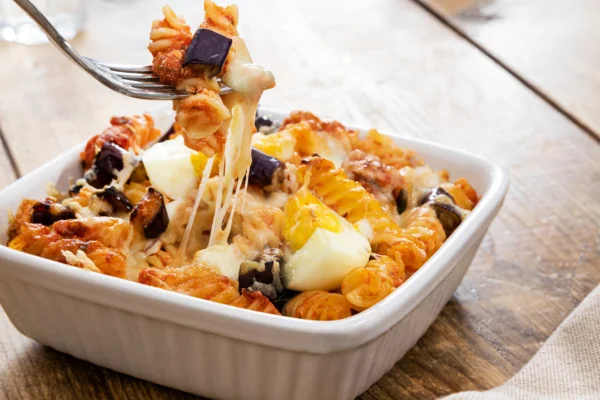 macarrão gratinado