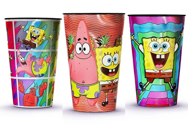 Bob’s comemora 20 anos de Bob Esponja com copos temáticos do desenho