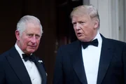 Rei Charles III e Trump Rei Charles III e Trump