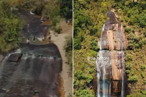 Queda de 85 metros: os perigos da cachoeira onde casal morreu em MG