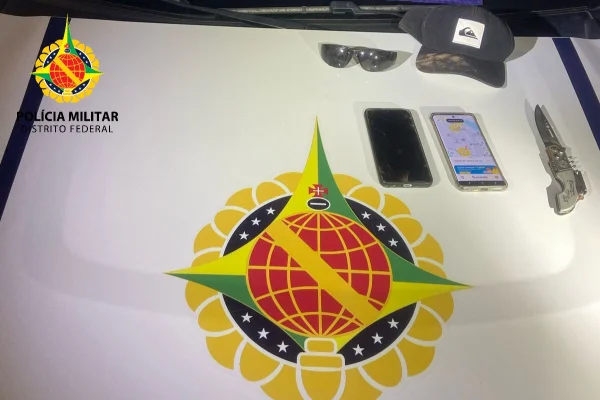 Foto colorida de viatura da PMDF