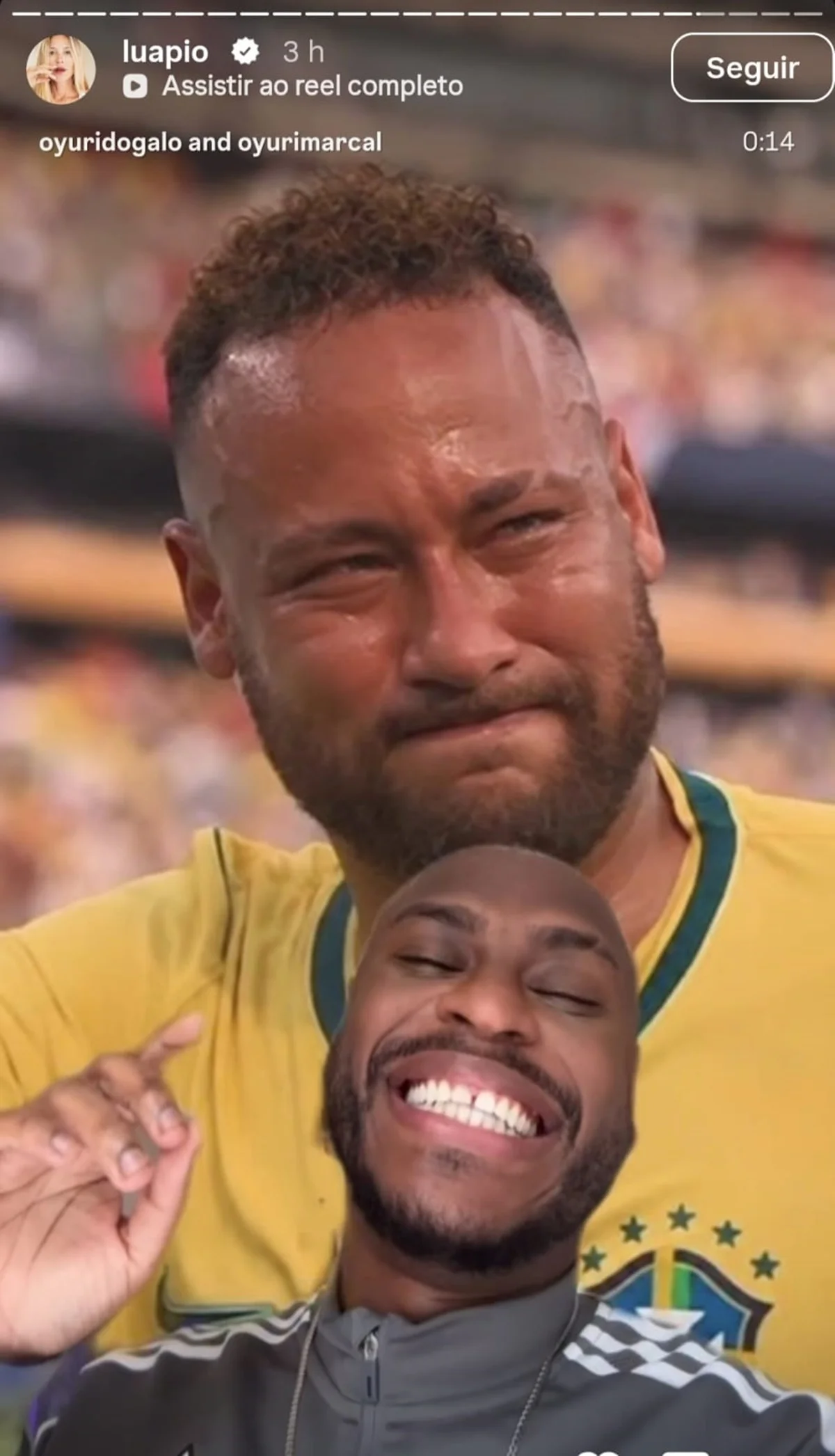 Luana Piovani compartilha post debochando de aparência de Neymar: "Corote" Luana Piovani compartilha post debochando de aparência de Neymar: "Corote"