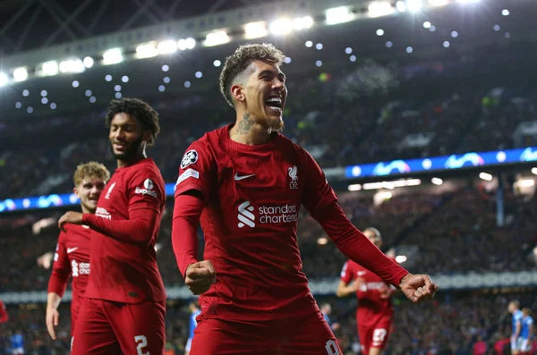 Firmino comemorando gol pelo Liverpool - Metrópoles