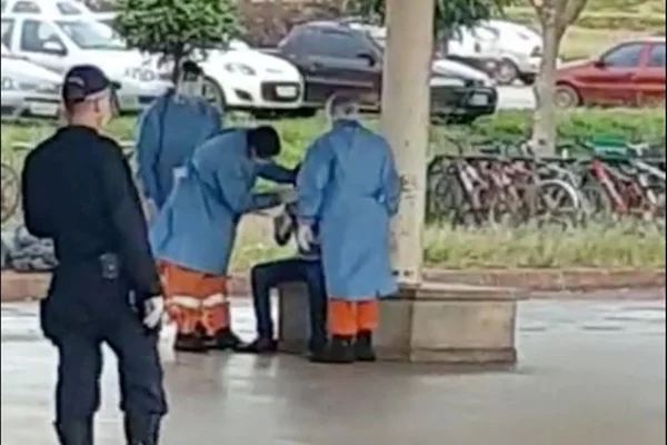Homem com suspeita de coronavírus foge de UPA e é contido pela PM