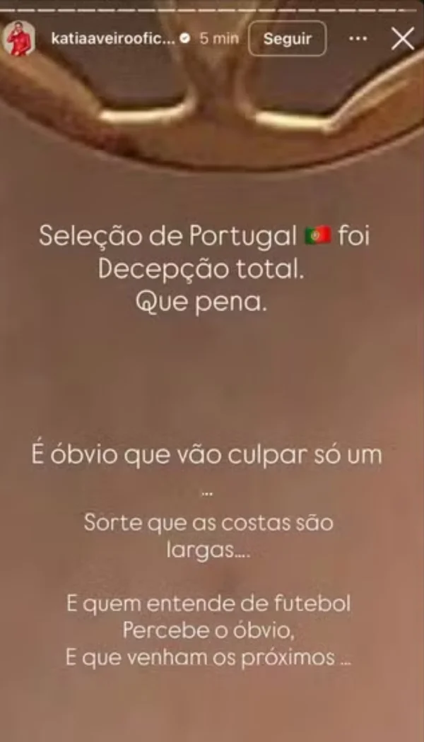 Irmã de Cristiano Ronaldo critica estreia de Portugal na Copa - destaque galeria Irmã de Cristiano Ronaldo critica estreia de Portugal na Copa - destaque galeria