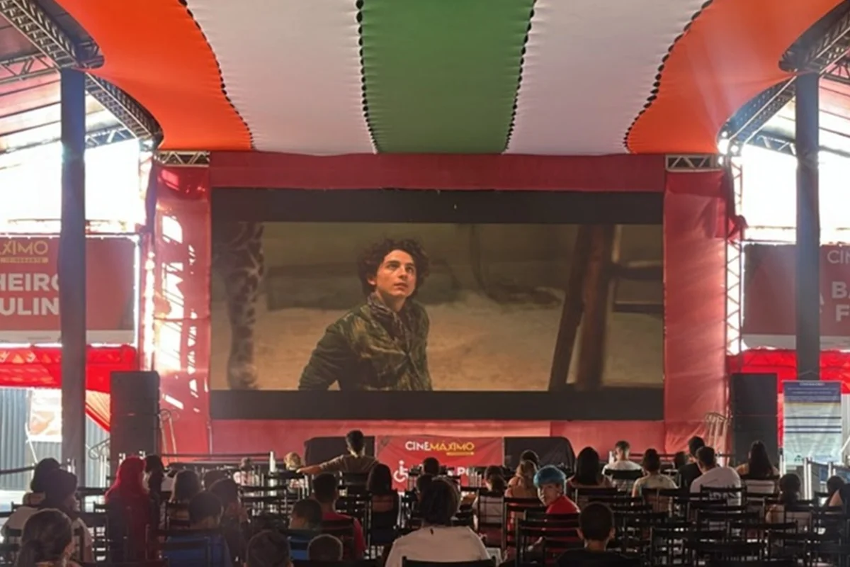 Fique por dentro: 2º dia de Cinemáximo Itinerante exibe Wonka e Bohemian Rhapsody no Itapoã