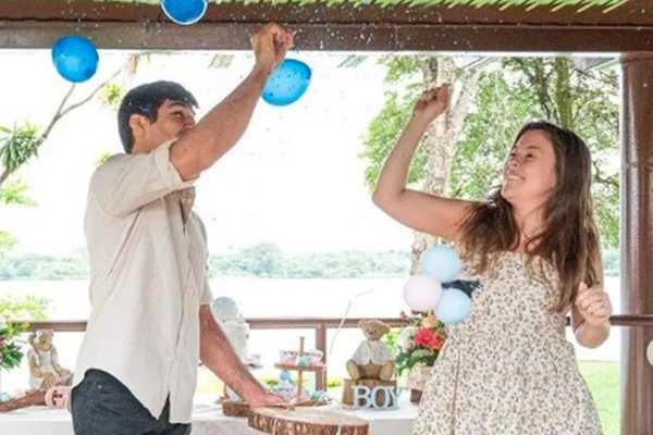 Vicente Luque e a esposa Carol