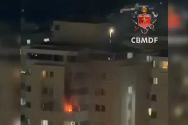 Águas Claras: incêndio em apartamento assusta moradores de condomínio
