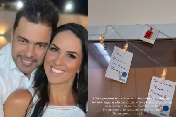 Nasce Clara, filha de Zezé Di Camargo e Graciele Lacerda