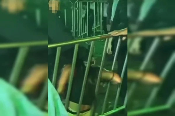 Seguranças agridem técnica de enfermagem durante pancadaria em rodeio
