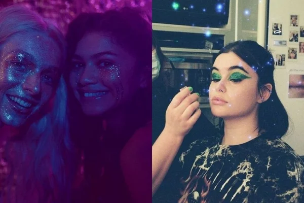 Lágrimas de glitter e muita cor: inspire-se nas maquiagens de Euphoria
