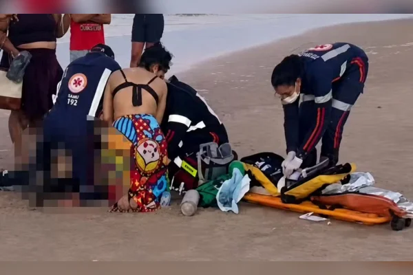Turista morre afogado após salvar filho em praia na Bahia