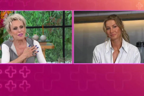 foto com Gisele e Ana Maria Braga - metrópoles
