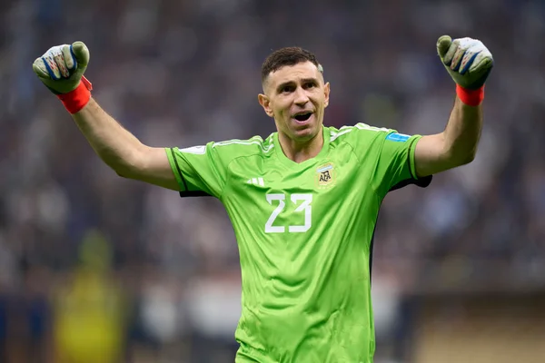 Emiliano Martínez na final da Copa - Metrópoles