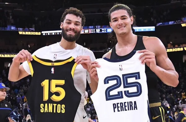 Em duelo de brasileiros na NBA, Warriors vencem Grizzlies