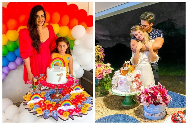 Cynthia e Maria Portella e Jú Marques e Léo Bosque