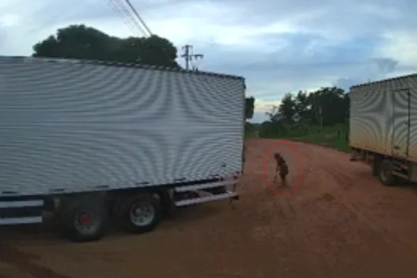 Idosa de 104 anos morre atropelada por caminhão em frente de casa