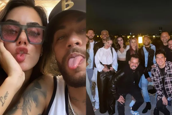 Neymar e amigos em paris