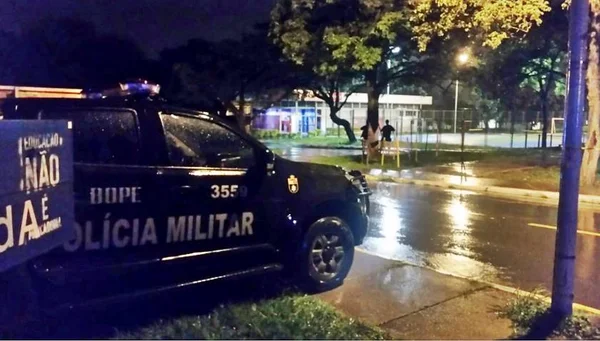 Bandidos arrombam caixa eletrônico em agência bancária na UnB