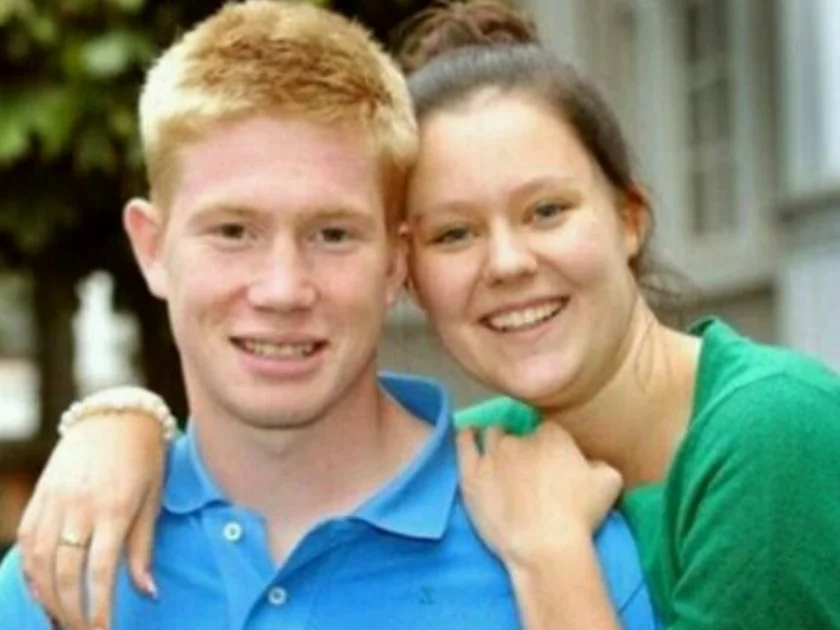 De Bruyne e ex-namorada Caroline De Bruyne e ex-namorada Caroline
