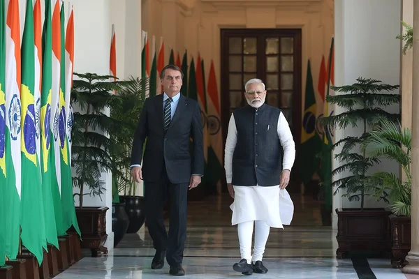 Bolsonaro e Modi defendem reforma no conselho de segurança da ONU