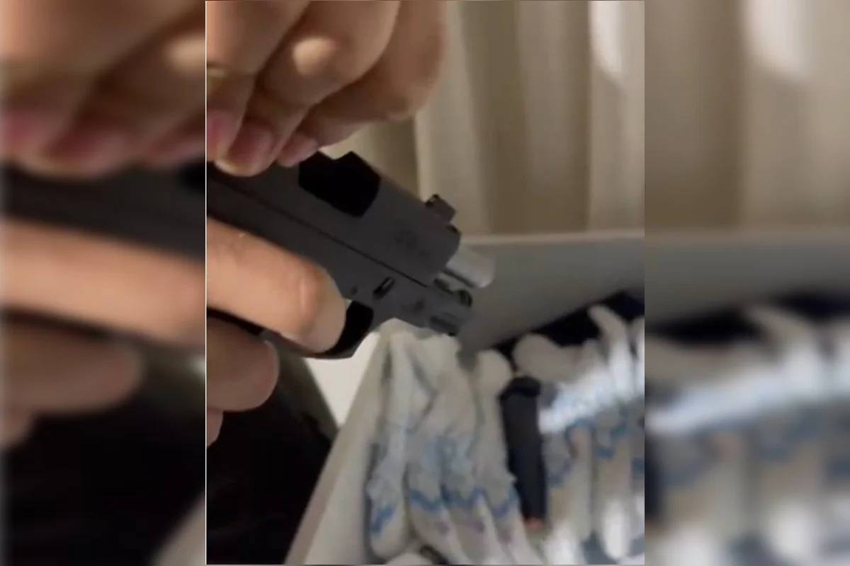 Arma apreendida Arma apreendida