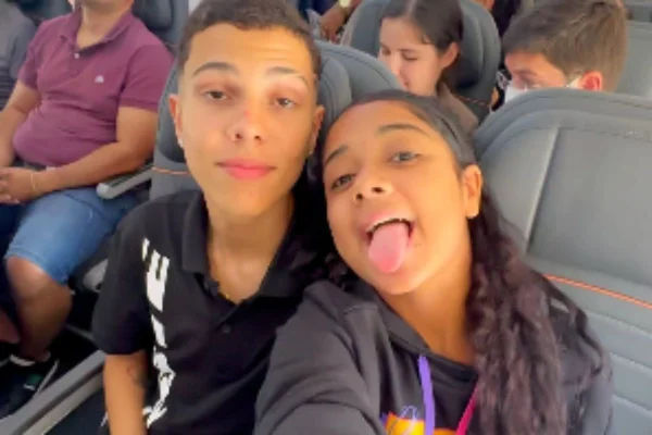Bruna Gabriella, influenciadora de 12 anos que está em lua de mel com Ruan de Freitas, de 20