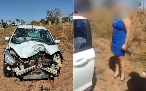 goias motorista garrafa na mao