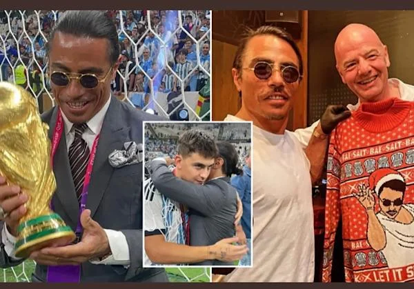 Vídeo mostra que presidente da Fifa é amigo do chef do “bife de ouro”