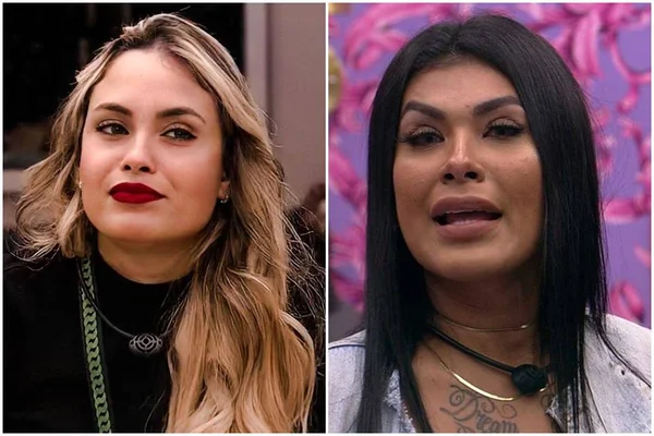 Sarah e Pocah no BBB21