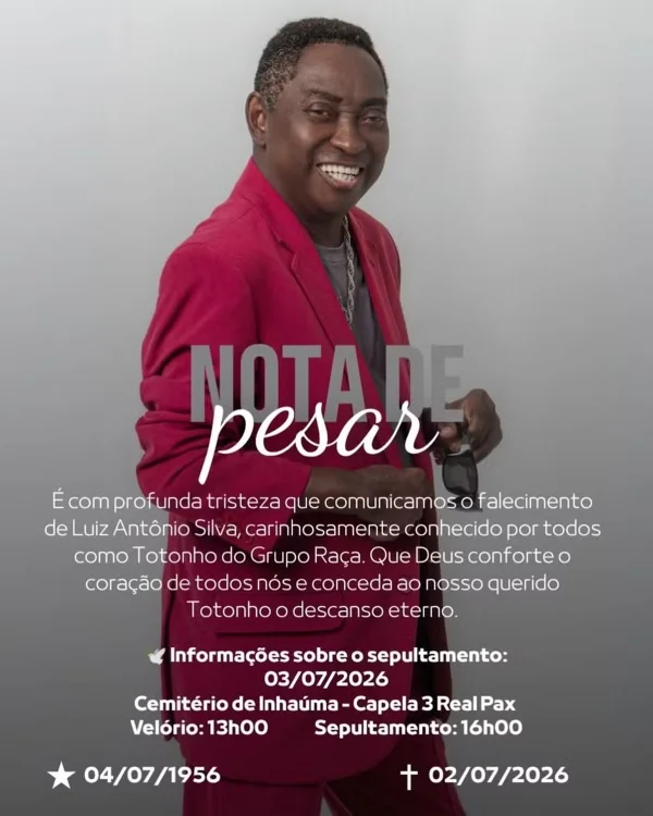 Quem era Totonho, um dos criadores do Grupo Raça que morreu - destaque galeria Quem era Totonho, um dos criadores do Grupo Raça que morreu - destaque galeria