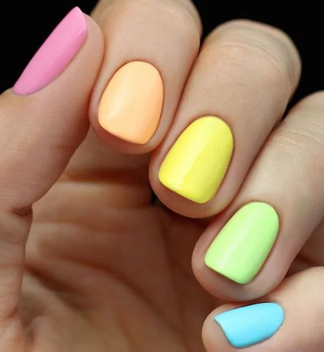 Unhas coloridas Unhas coloridas