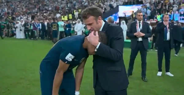 Mbappé - Macron - Argentina - copa do mundo - Catar - França