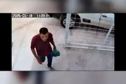 A coluna teve acesso às imagens, que mostram o momento em que Marcos e um comparsa invadiram o imóvel durante o dia A coluna teve acesso às imagens, que mostram o momento em que Marcos e um comparsa invadiram o imóvel durante o dia