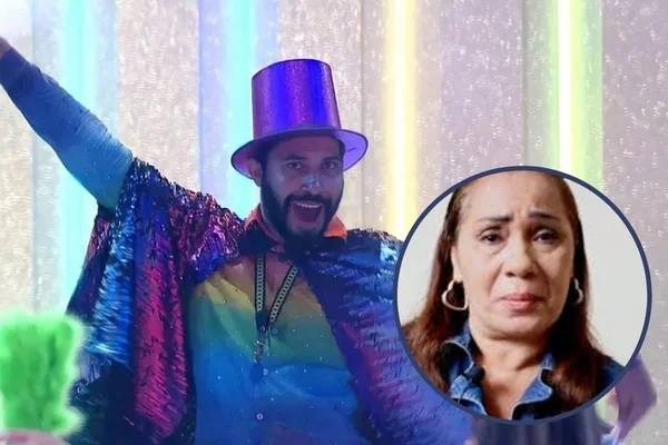 Dona Jacira se emocionou ao falar do filho Gilberto