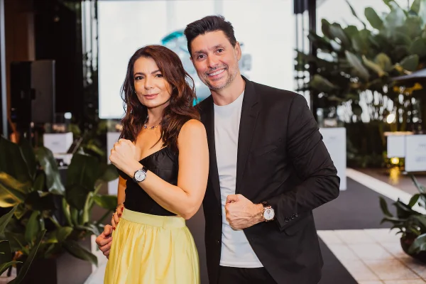 Tati Mauriz e Marcelo Lourenço