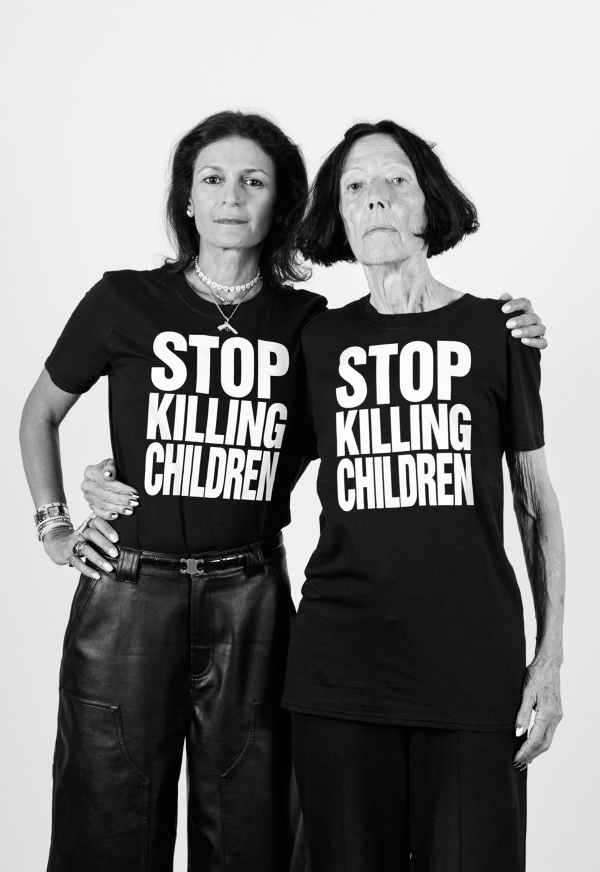 camiseta-stop-killing-children-palestina-israel-4 Grupo pró-Palestina propõe greve global de compras: “Parar a economia”