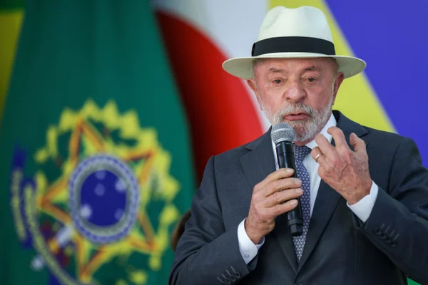 O presidente da República, Luiz Inácio Lula da Silva PT Palácio do Planalto no lançamento do Novo Desenrola Brasil Metropoles 8