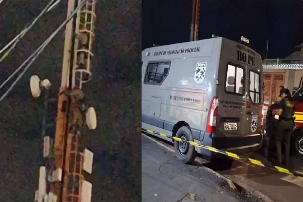 Imagem colorida de resgate de homem - Metrópoles