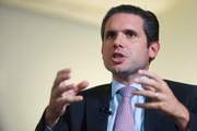 O presidente da Câmara, Hugo Motta