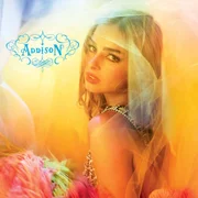 Capa do álbum Addison (2025), o primeiro da carreira de Addison Rae