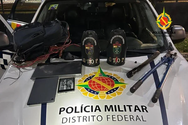 PMDF prende integrante de quadrilha especializada em furtos na Asa Norte