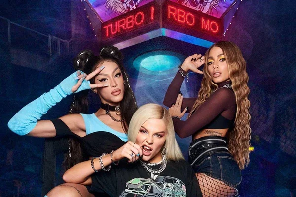 Anitta, Luísa Sonza e Pabllo Vittar