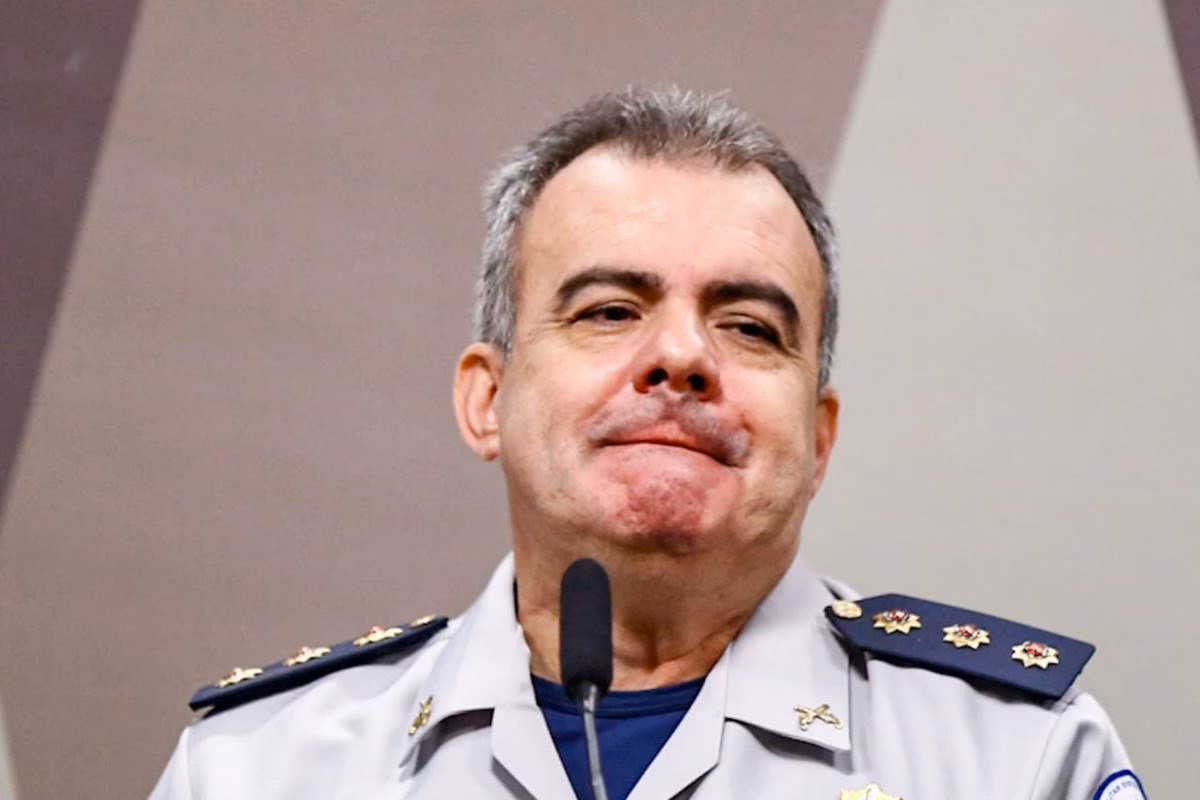 Imagem do comandante da PMDF Jorge Eduardo Naime