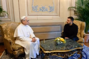 A entrevista na Villa Barberini