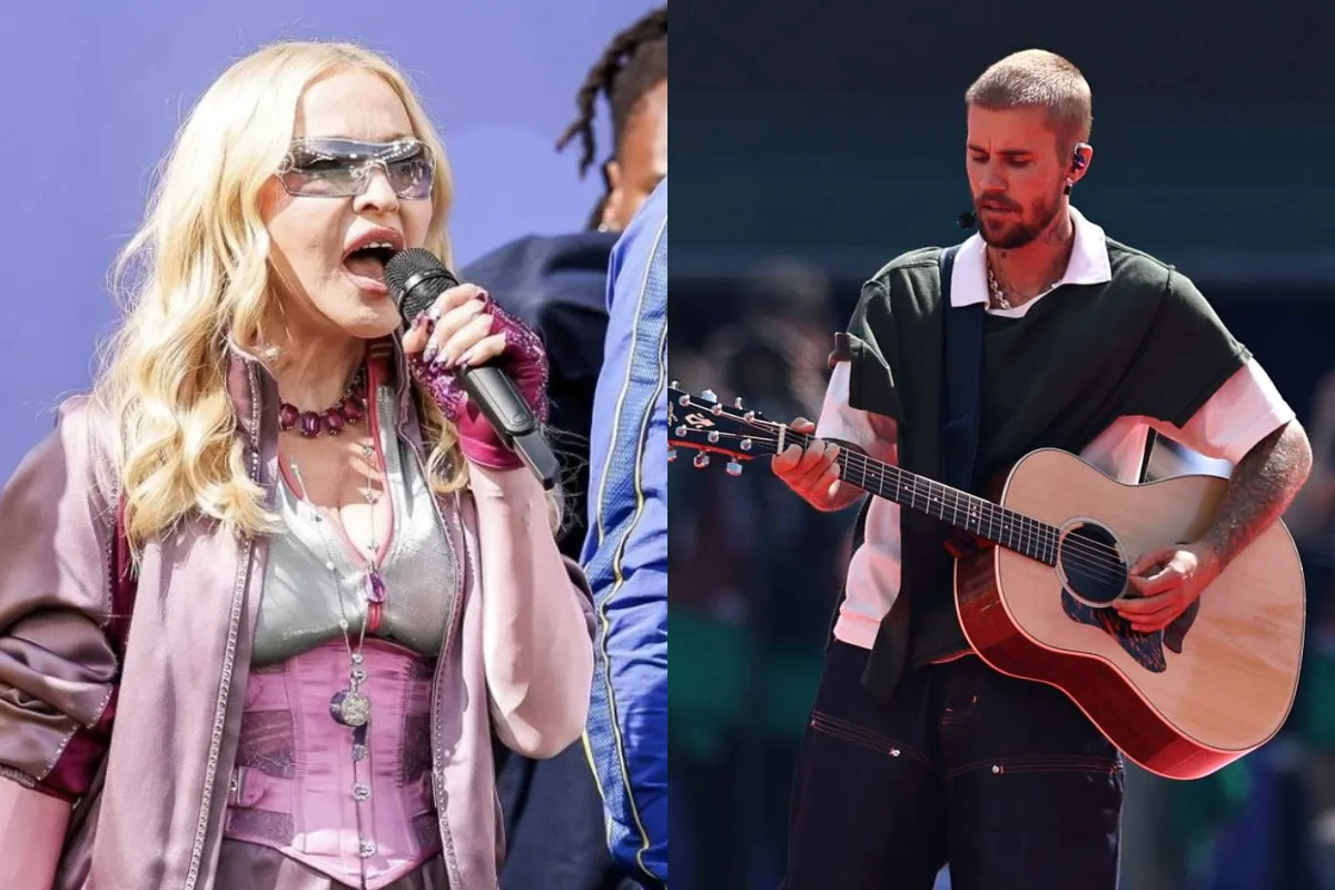 Madonna e Justin Bieber Madonna e Justin Bieber