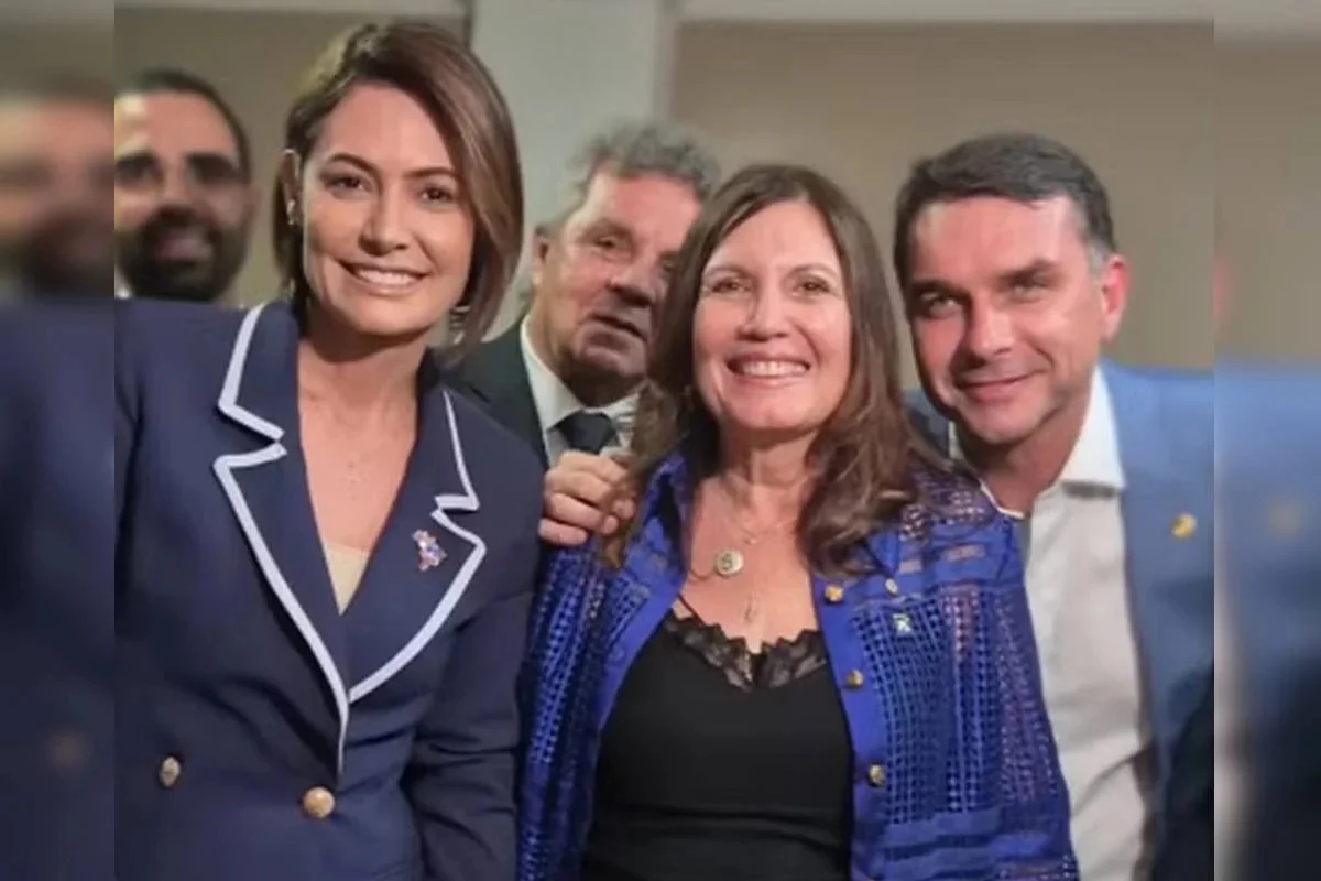 Como Bia Kicis e Michelle atuarão no segundo turno de Flávio