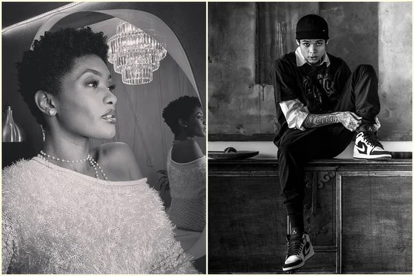 Erika Januza e Juan Nakamura